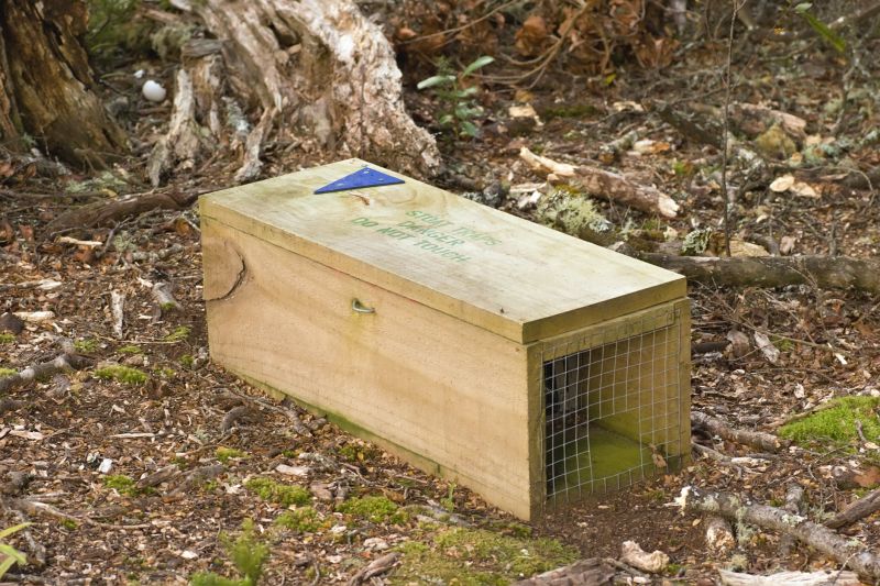 Gopher Trap Setup